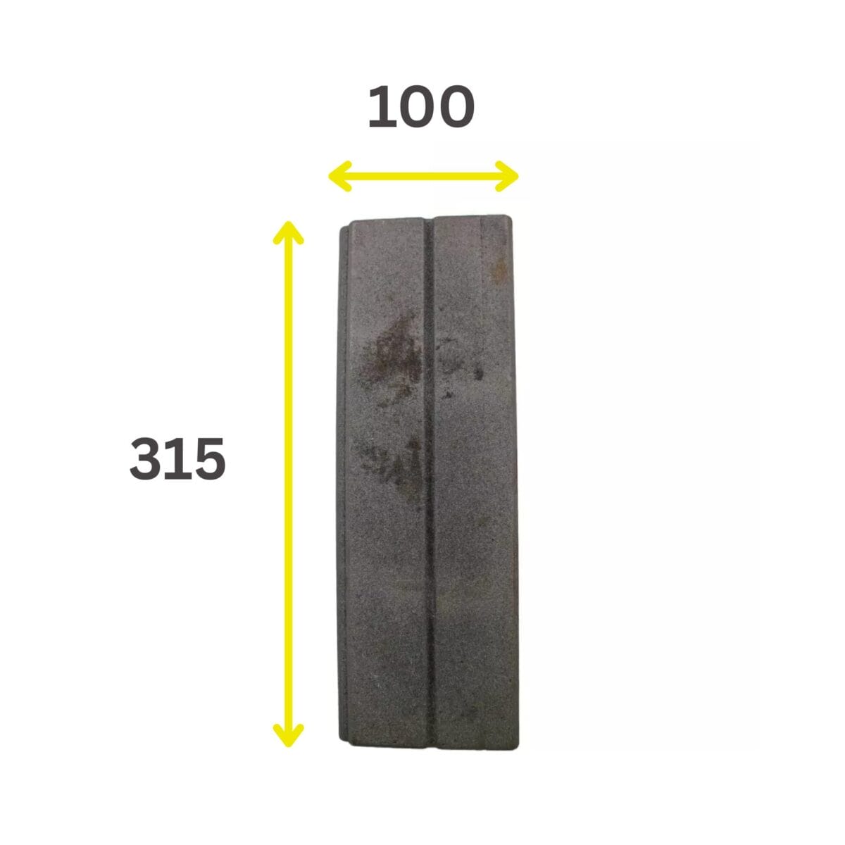 Barbas gietijzer lamel 315 x 100
