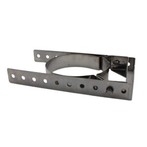 Inox verlengbare muurbeugel - Ø200