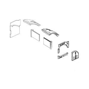 Dovre - 640WD vermiculiet set